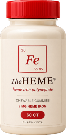 TheHEME® Heme Iron Gummies — 60 count bottle